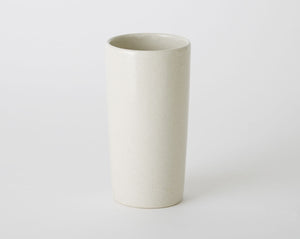 Stoneware Vase Pot - Off White