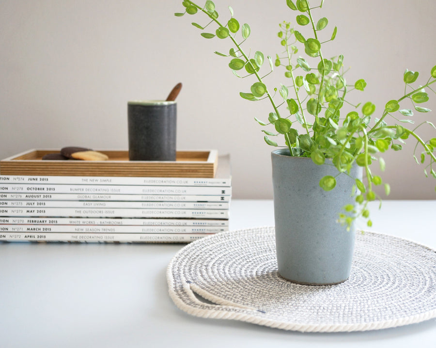 Beaker Vase - Soft Blue