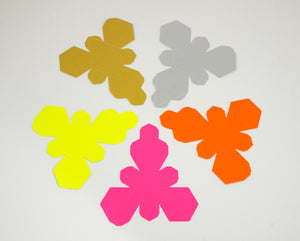 Paper Decorations - in 5 colours