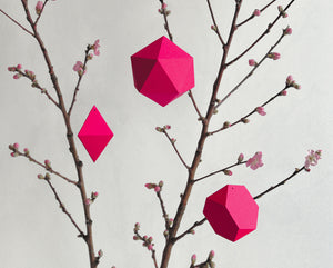 Paper Decorations - in 5 colours