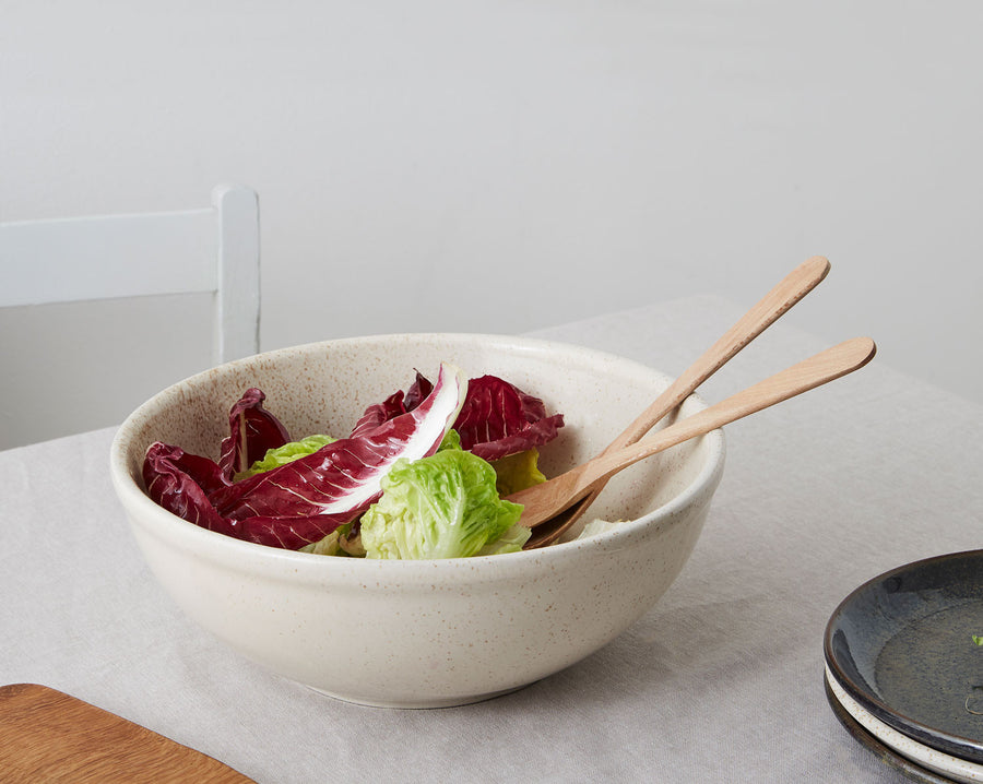 Large Salad Bowl - Speckled