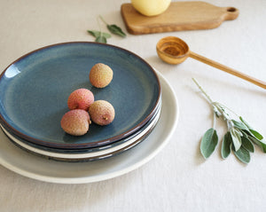 Dessert Plate - Green Blue