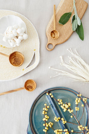Cotton Cord Placemat - Mustard