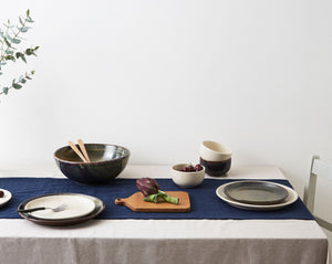 Dessert Plate - Indigo Dusk