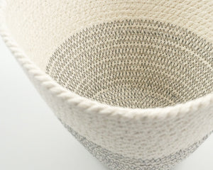 Cotton Cord Bowl - Grey
