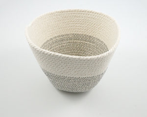 Cotton Cord Bowl - Grey