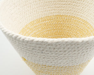 Cotton Cord Bowl - Mustard