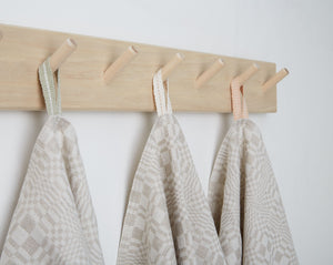 Tea Towel - Grey Check