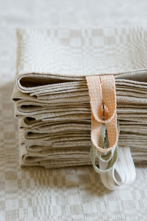 Tea Towel - Grey Check