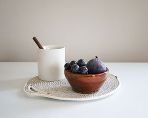 Vintage Small Bowl - Mixed Brown