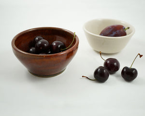 Vintage Small Bowl - Mixed Brown