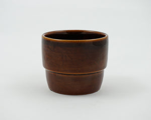 Vintage Stacking Cup - Brown