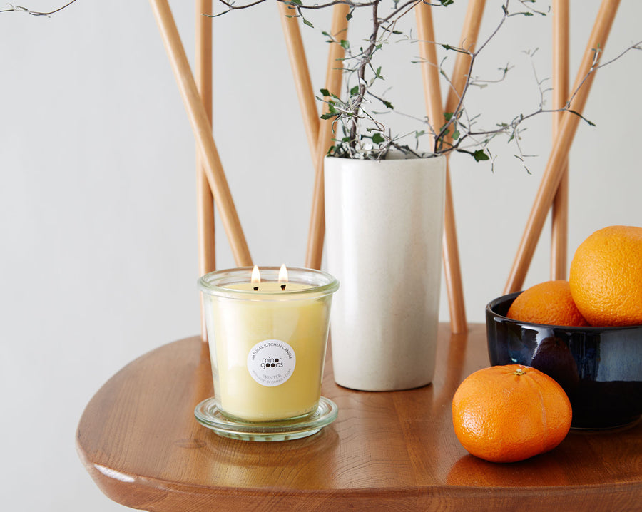 Natural Kitchen Candles - Winter
