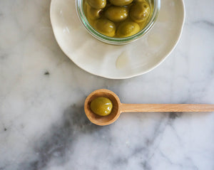 Plane Wood Olive Spoon