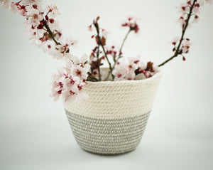 Cotton Cord Bowl - Grey